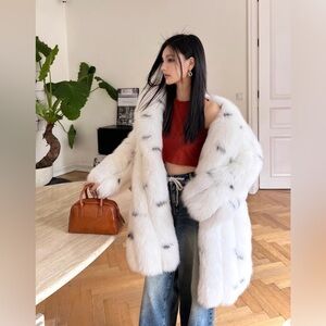 NEW Winter real fur whitecoat (arctic fox)